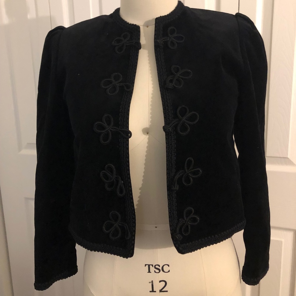 Valerie Stevens Petite Cropped Jacket